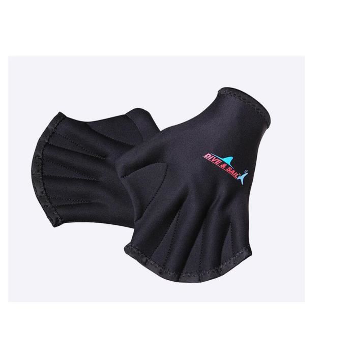 Gants Palmés YJZQ En Silicone Pour Natation – Pagaies D’entraînement Multi-usages, Taille M Adulte