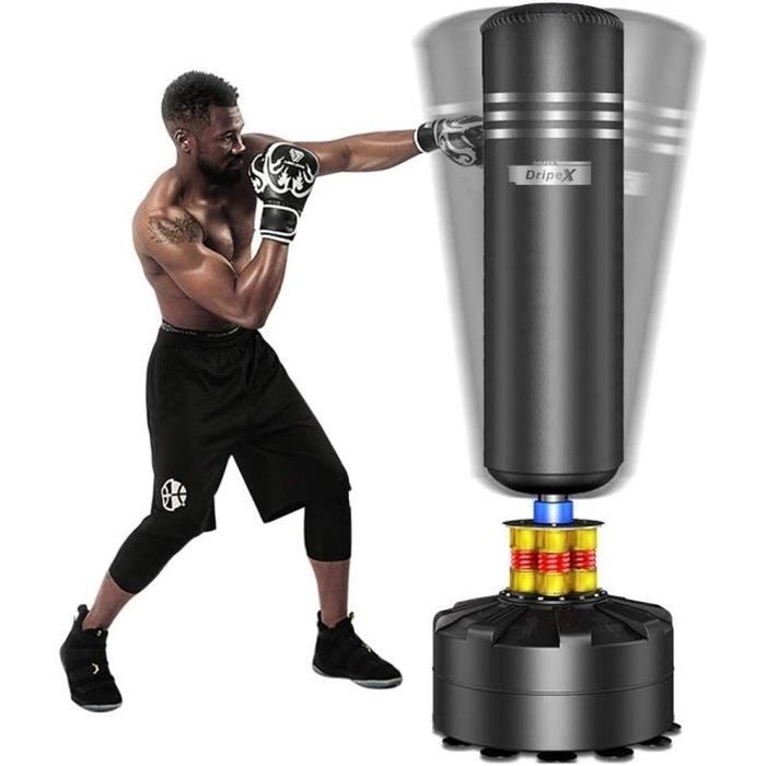 Inflate cake Tomato Sac de Frappe sur Pied Boxe Adulte Debout Libre Robuste Sac de Punching Kick Appareil d'entraînement - 1.75M - noir - Cdiscount Sport Inflate cake Tomato Sac de Frappe sur Pied Boxe Adulte Debout Libre Robuste Sac de Punching Kick Appareil d'entraînement - 1.75M - noir - Cdiscount Sport