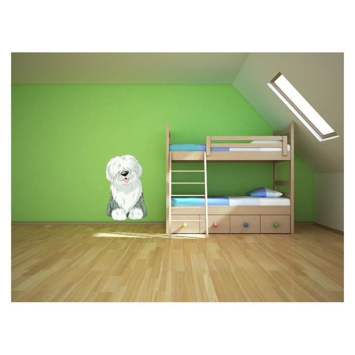 Stickers Damien le chien sens Normal 15 x 9 cm - Cdiscount Maison