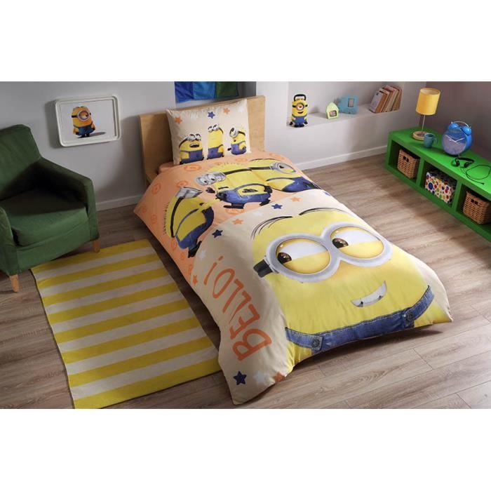 Parure De Lit Les Minions 1 Personne