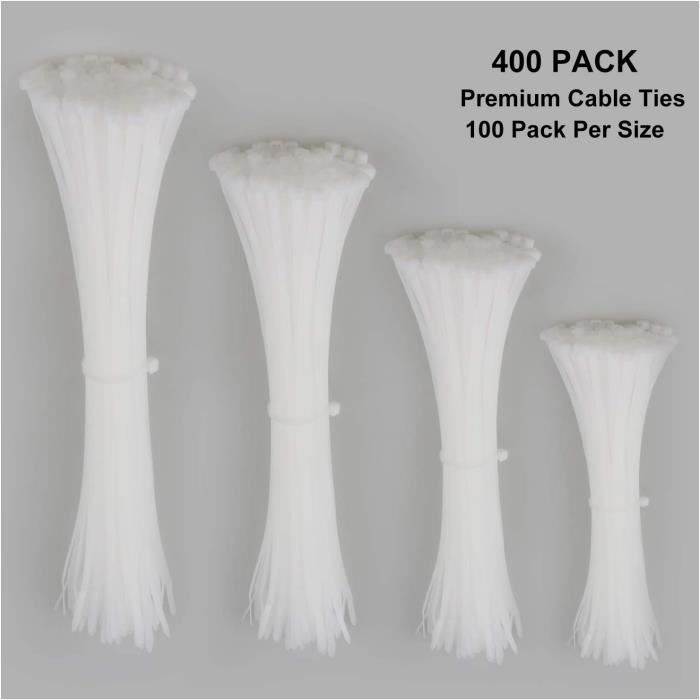 60 Attaches Câbles Autoagrippantes - 18cm X 1,2cm - Réutilisables - 5 Couleurs - Pour Rangement
