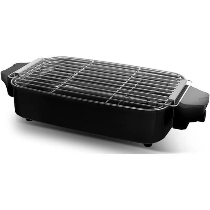 Grill Électrique,Barbecue Electrique de Table,Plancha Électrique