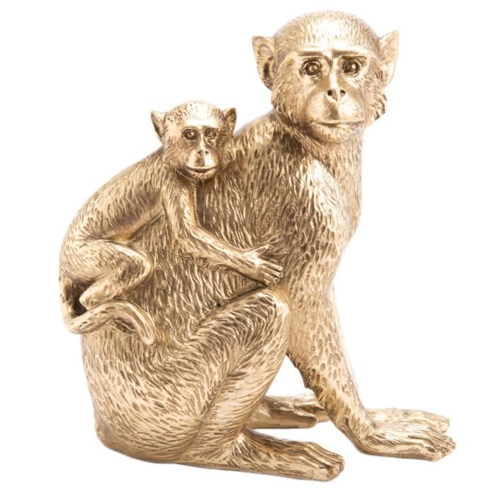 Statue de singe Dragon en cuivre Antique, Figurines Miniatures de singe  mignon, en cuivre, pour le thé, pour les animaux domestiques, pour la  maison et le bureau - AliExpress