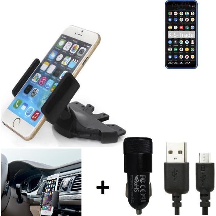 HomTom Pour HomTom C8 Titulaire tableau bord Porte-Smartphone support voiture tapis ant 