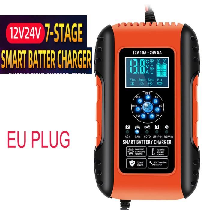 Chargeur/Mainteneur de charge pour batterie 12 V ou AGM - 400 mA