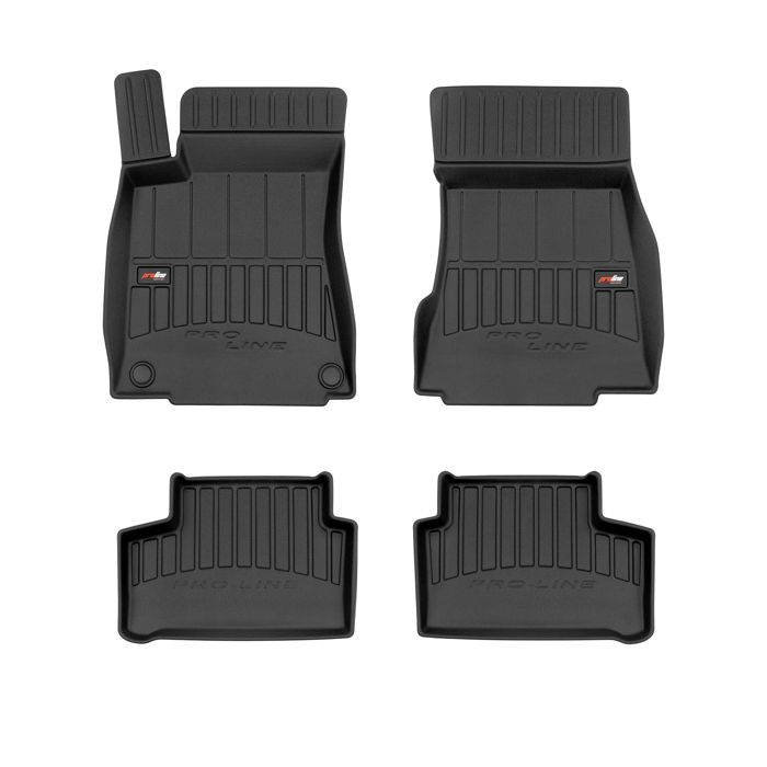 Bac De Coffre 3D ELMASLINE Pour Mercedes GLA H247 2020-2025 - Tapis Caoutchouc Hauts Bords 5cm - Protection Intégrale
