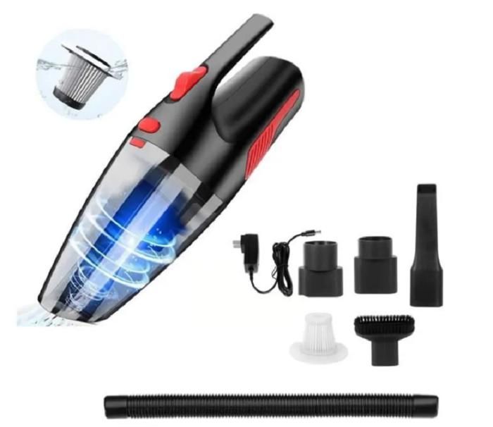 claviers aspirateur à main pour ordinateur ménages pour nettoyer la poussière voitures aspirateur de voiture Jooheli Mini aspirateur 4500 Pa Super aspiration – Aspirateur portable sans fil 