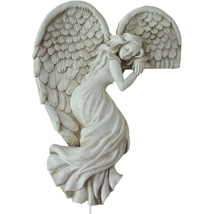Ailes d'ange en bois cadre photo décoration petit ange blanc ailes