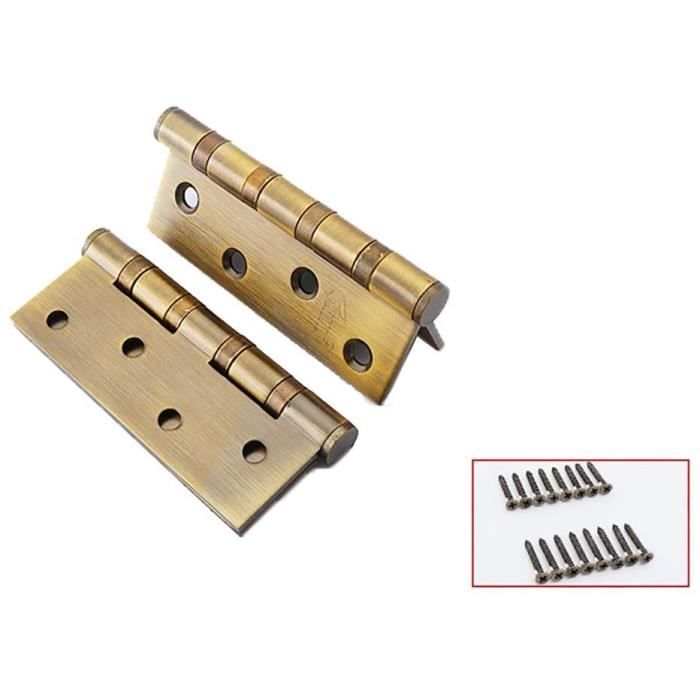 4 Pièces Charnière Plate De Porte Pliables Charnières Porte Pliables Charnieres Porte Pliables Charniere De Porte Armoire Rabattable A 180 Charniere Inox Et Vis Charnieres 95513847