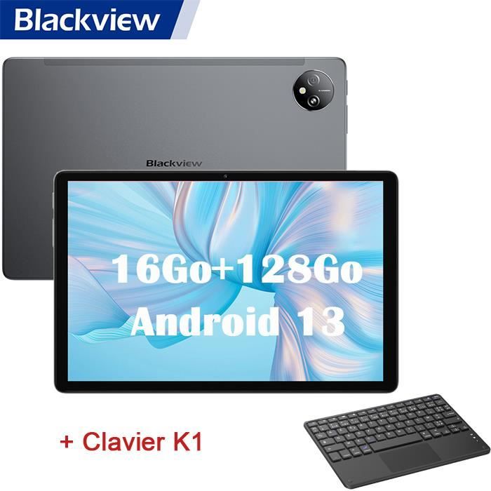 Blackview-Tablette Tab 80, Android 13, 8 Go, 128 Go, écran HD 10.1