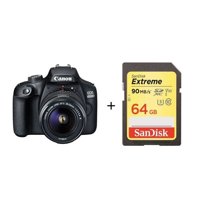 Canon eos 2000d карта памяти