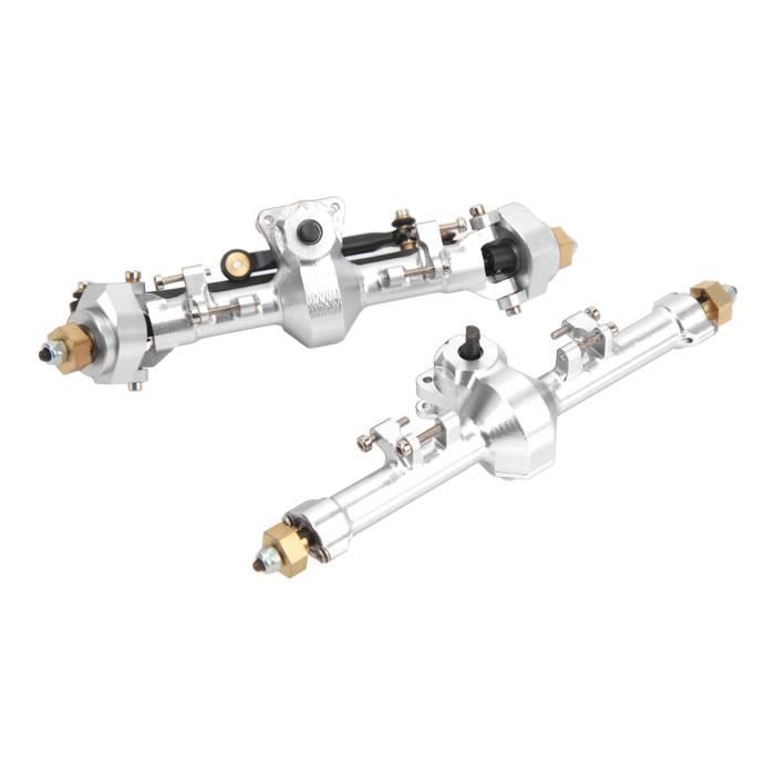 Lot De 4 Amortisseurs En Alliage D'aluminium Pour SCX24 1/24 – Double Tube, Ressorts De Rechange – Réglables Et Durables