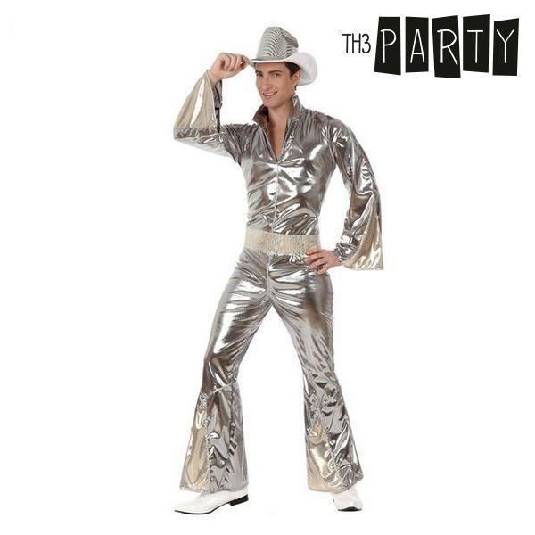Déguisement Homme DISCO Gris Argent XL Combinaison Années 1980 NEUF pas cher Déguisement Homme DISCO Gris Argent XL Combinaison Années 1980 NEUF pas cher