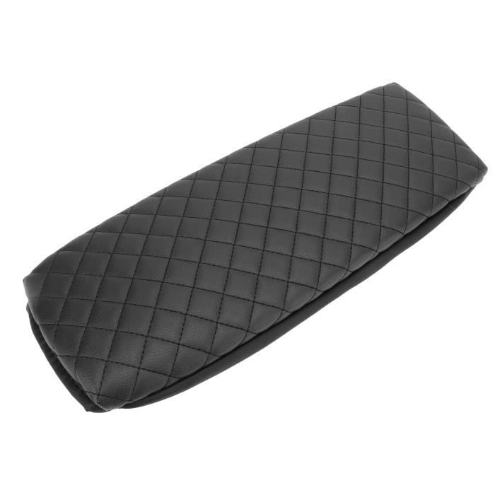 Housse Accoudoir Console Mercedes Classe C/GLC W205/X253 - ABS Carbone, Motif Tissage, 2015-2021