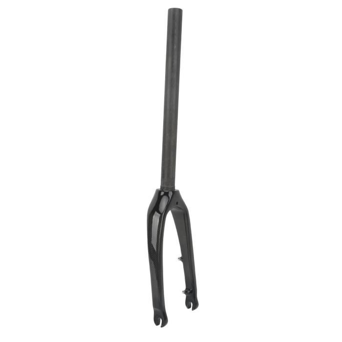 Fourche Rigide En Carbone Pour VTT 66 Cm, 69,5 Cm, 73,7 Cm, 3,8 Cm, Tube Droit/conique Fourche Avant Essieu Traversant 15 X 100 Mm Fourche Rigide Double Routage (tube Droit, Mat 69,5