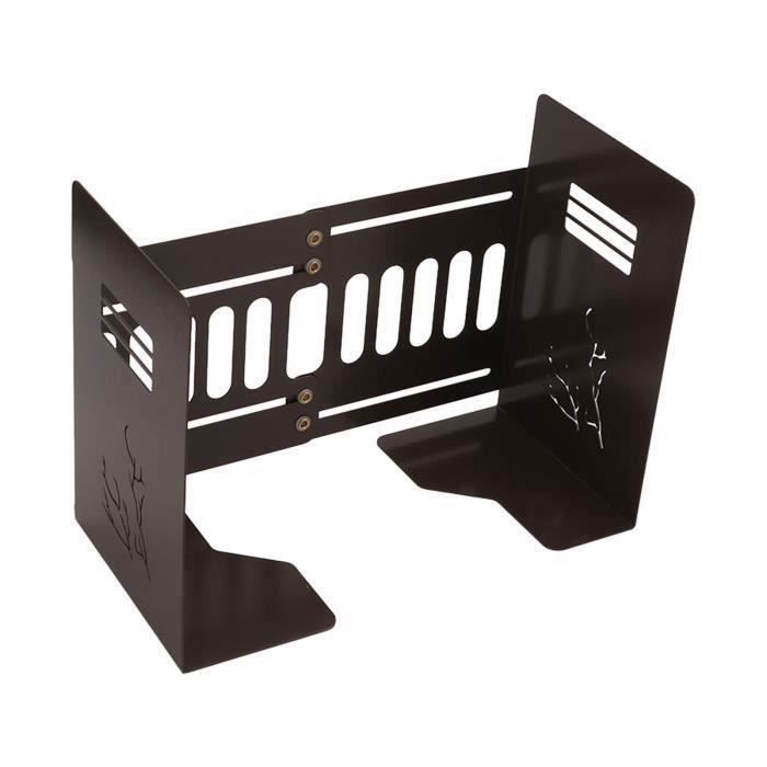 Serre-livres Réglables En Métal Avec Porte-stylo – Support De Livre