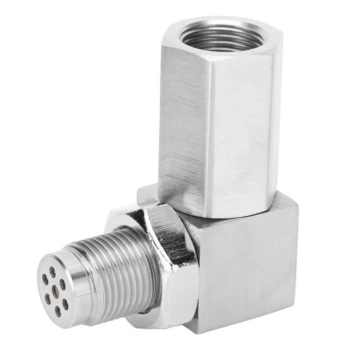 GOTOTOP Catalytic Converter, Sensor Adapter Stainless Steel for