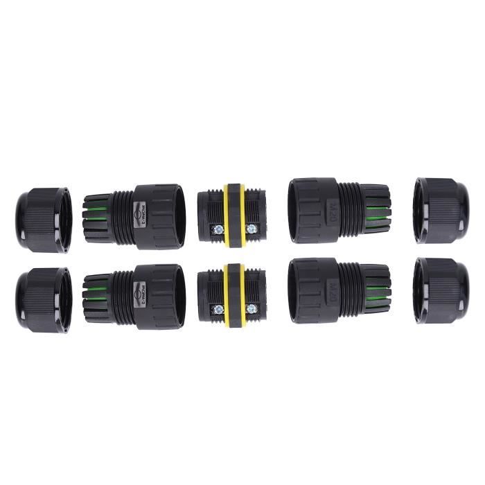 Lot De 6 Presse-étoupes NPT 3/4 Blancs Réglables | Étanchéité IP69 | Pour Câbles 12.5-18mm | Avec Rondelles