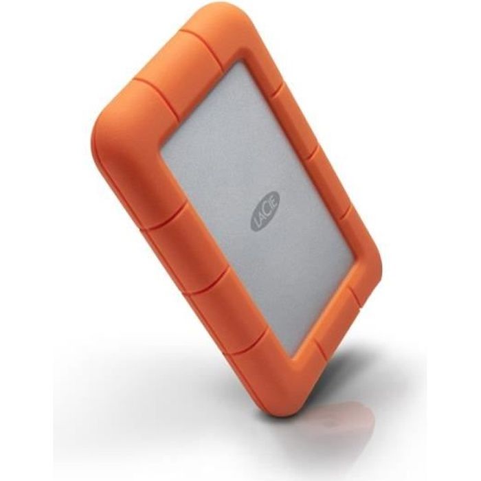 LACIE – Disque Dur Externe – LaCie Rugged Mini – 5To – USB3.0 (STJJ5000400)