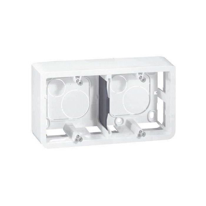 LEGRAND Mosaic support griffes plaque 2 modules - vue 5