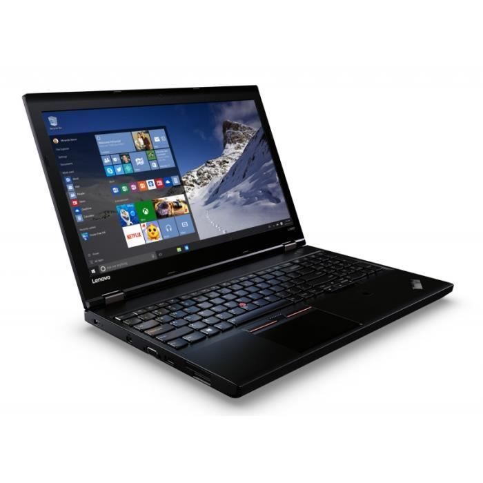 PC Portable - Lenovo - ThinkPad L570 - 16Go RAM - SSD 500Go - Windows 10 Famille - Lenovo