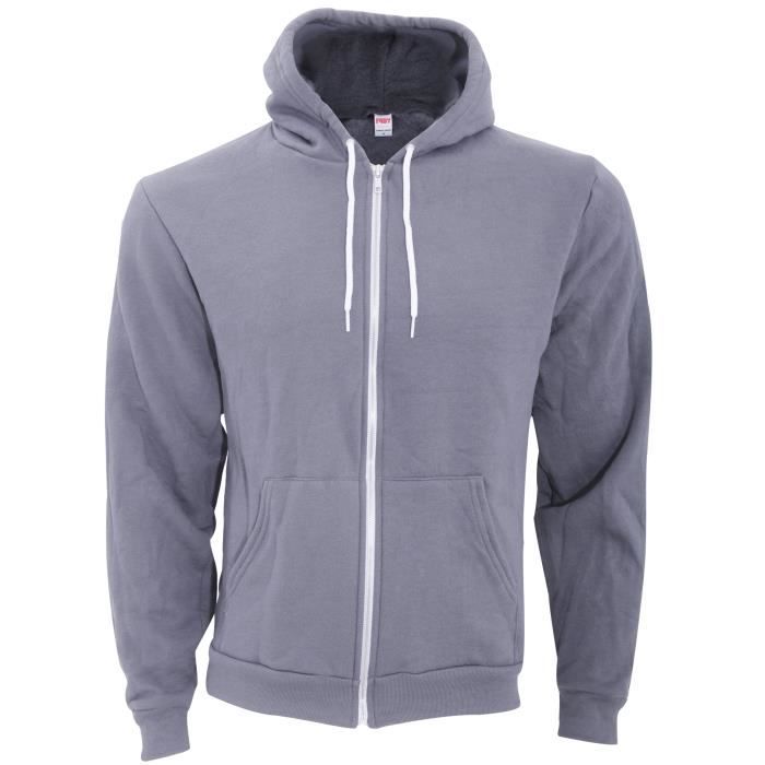 Sweatshirt A Capuche Et Fermeture Zippee American Apparel Homme Homme Pcsmeeting Sweatshirts Et Sweats A Capuche