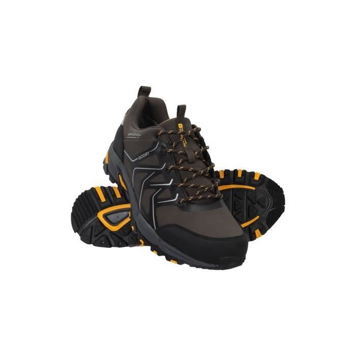 mountain warehouse chaussures imperméables softshell shadow pour homme - isodry