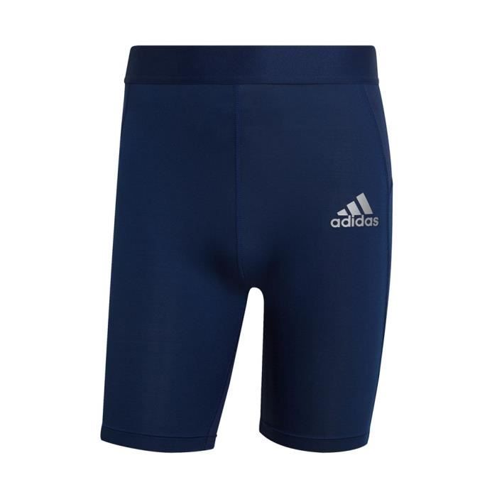 ADIDAS Short Techfit Bleu marine - Homme/Adulte