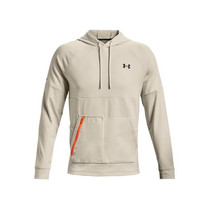 Sweat Rushing Sweat - UNDER ARMOUR - Rush Blanc - Homme - Adulte Blanc - Cdiscount Sport