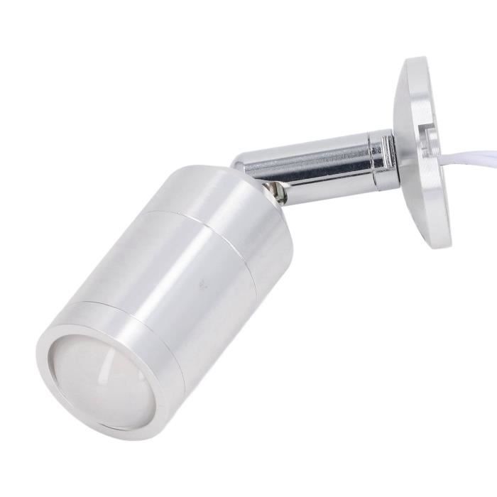 Sunicon LED Mini Projecteur Vitrine De Bijoux Lumières D'affichage DC12V Mini Vitrine Verticale Lumière Soins Des Yeux Dissipation Thermique Stable (Netural Light