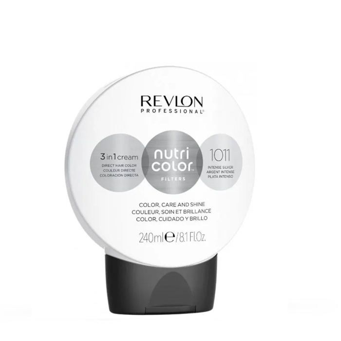 Revlon - Nutricolor Crème Filters Nutri Color Crème 240ml - 1011 - Argent Intense