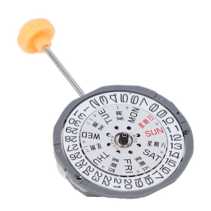 Mouvement De Montre Vj32B - Remplacement Mécanique Automatique Avec Calendrier - Pour Réparation Et Bricolage Horloger - 3