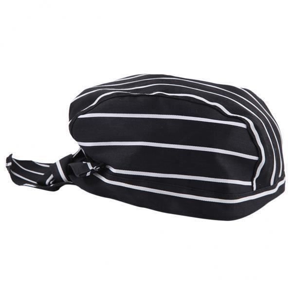 Casquette De Chef Powertool Noire Tendance - Toque De Cuisine Réglable Pour Hôtel, Restaurant, Serveur