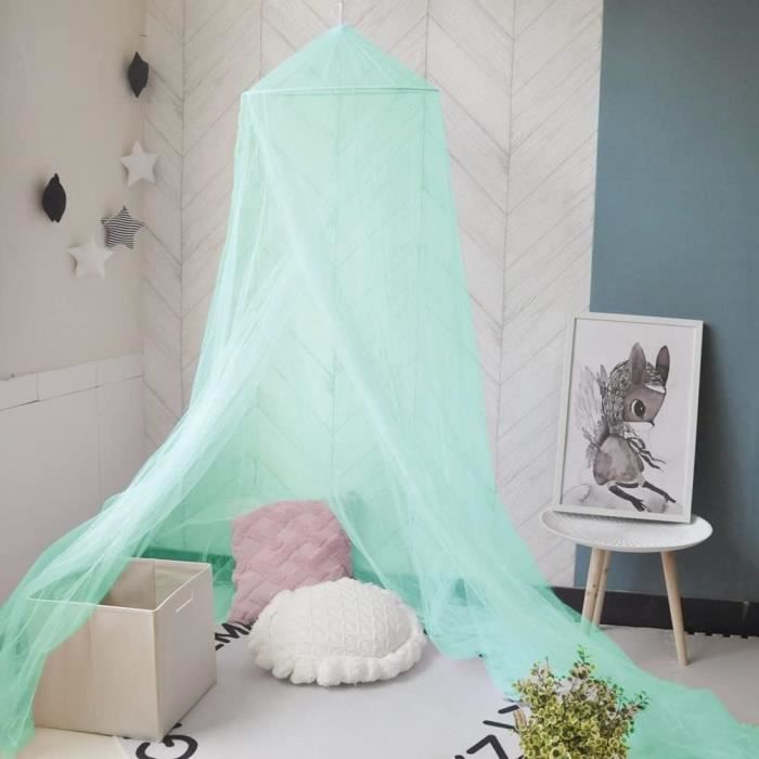 Baldaquin Bébé Coloré Ciel De Lit Cabane Coloré - Baldaquin Moustiquaire Pour Chambre Fille, Bébé Ou Enfant - Décoration Féerique Et Anti-moustiques