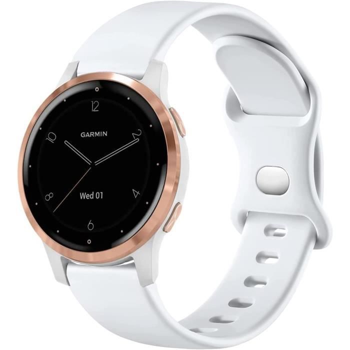 Cinturino Milanese Loop In Acciaio Inox Per Garmin Vivoactive 5/4S/3 E Venu 3/3S/2/2S/sq - Foto 4