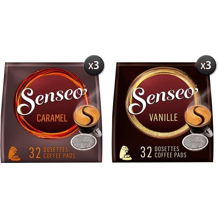 Senseo Café, Caramel, 32 Dosettes : : Epicerie