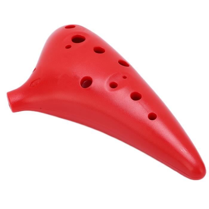 Shipenophy Ocarina clé C Ocarina Instrument de Musique ABS Clé C 12