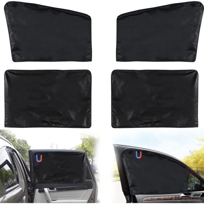 KNAUDMDM 4 Pièces Pare-Soleil De Fenêtre Latérale De Voiture, Pour Toyota Yaris Cross XP210 2020-2023 Réduit La Chaleur Et Les Rayons UV Stores Pare- Soleil De Fenêtre De Voiture