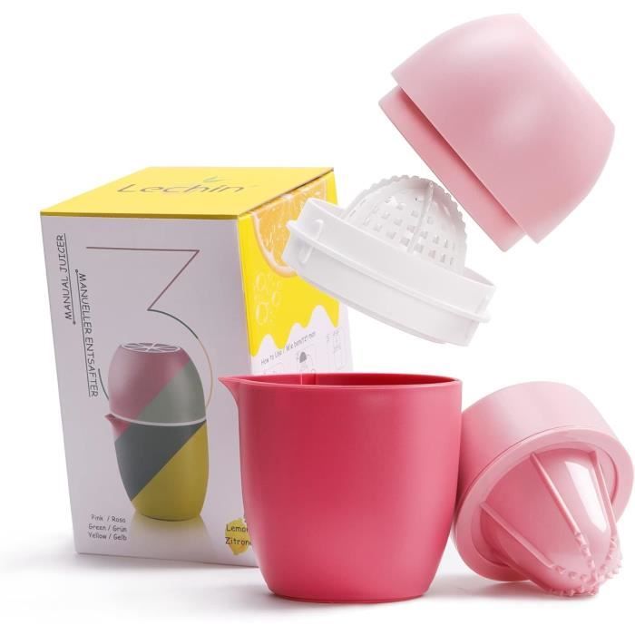 Presse-agrumes Manuel Lechin - Grand Format 8,5cm - Acier Inoxydable 304 - Extra Juice Facile
