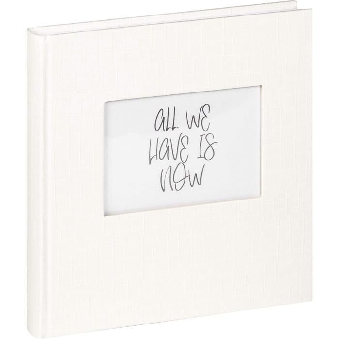 Album Photo Spirale 25x25 Cm Walther Design – Motif Lapin Malin & Arc-en-Ciel, 40 Pages Cartonné