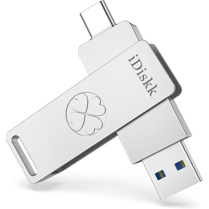 Clé Usb Ssd 128 Go, Ssd Usb-C Jusqu'À 500 Mo-S, Clé Usb Ssd Gen 2 Usb3 ...