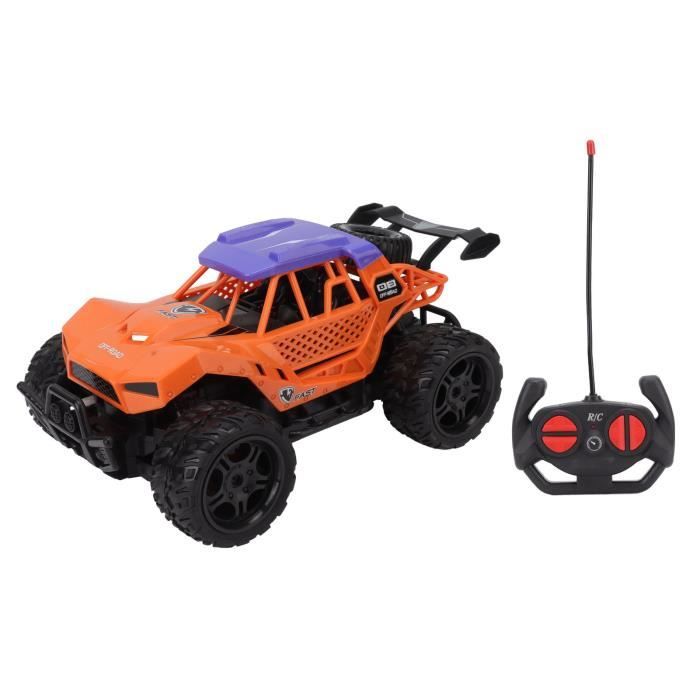 Joellfuner Voiture RC 1/16 – 2,4 GHz, 2WD, 20 Km/h, LED, Tout-terrain, 2 Batteries, Cadeau Enfant 3 Ans