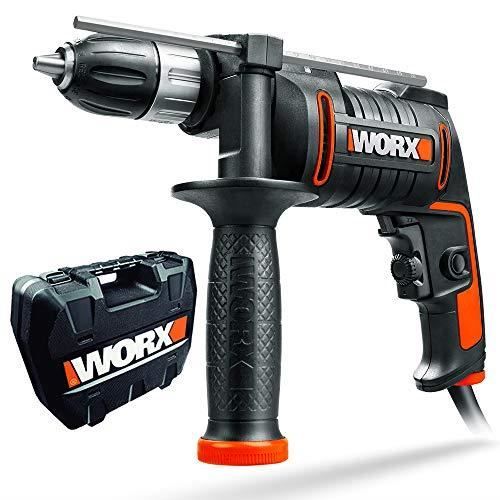 Perceuse à percussion Worx WX317.2 Mandrin auto serrant 13 mm Filaire - vue 2