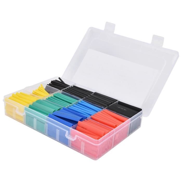 Lot De 750 Gaines Thermorétractables étanches Pour Fixer Et Protéger