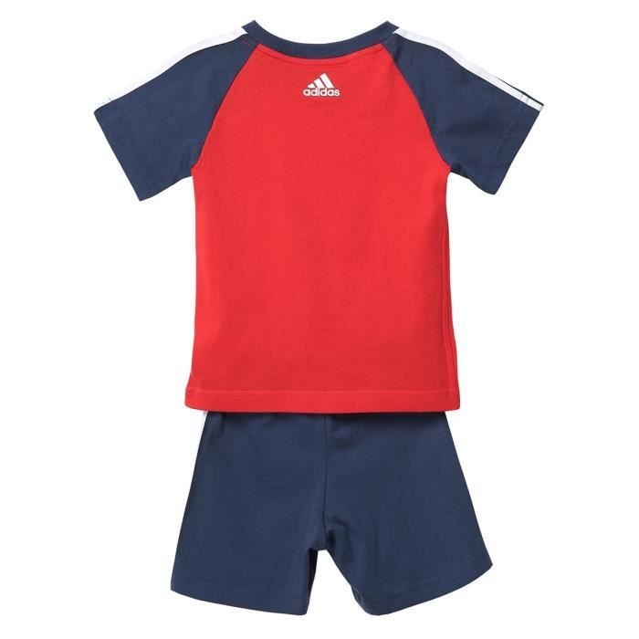 Ensemble adidas top rouge bebe