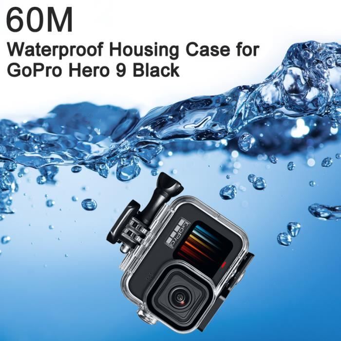 E2039-D--Étui étanche noir pour GoPro Hero 11 10 9, housse de protection  pour plongée sous-marine, accessoire - Cdiscount Appareil Photo