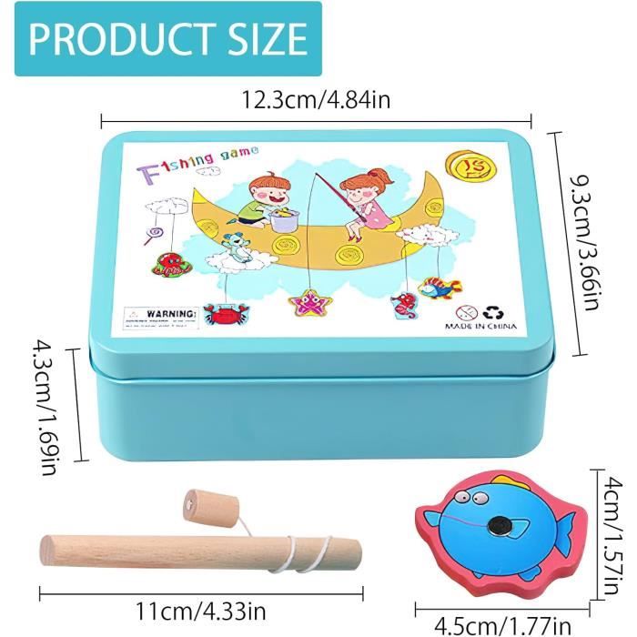 Montessori 2 Ans Jeu De Pêche Montessori Pour Bébé 1-3 Ans - Développe La Motricité Et La