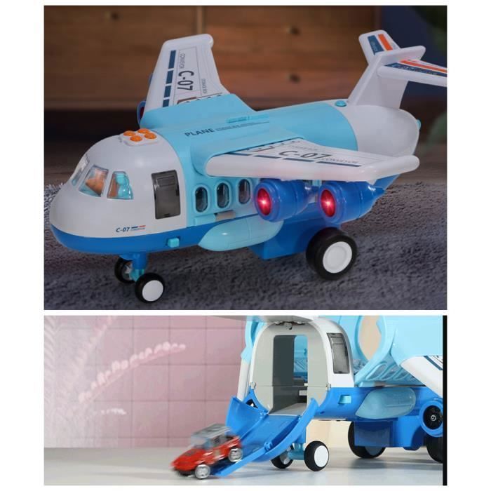 TEMI Jouet pour enfants en avion, piste de course, jouet pour 3, 4, 5, 6, 7 garçons, avion converti, garage, aventure avec 8 voitures de ville pour tout-petits de 2 à 6 ans TEMI Jouet pour enfants en avion, piste de course, jouet pour 3, 4, 5, 6, 7 garçons, avion converti, garage, aventure avec 8 voitures de ville pour tout-petits de 2 à 6 ans