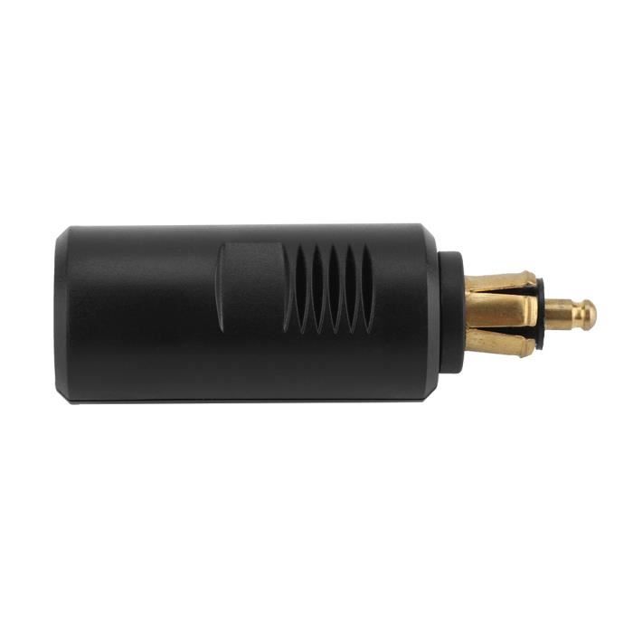 Adaptateur DIN Vers Prise Allume-cigare 12V-24V – Pour Moto BMW Et Véhicules Européens – 16A, étanche – Lot De 2