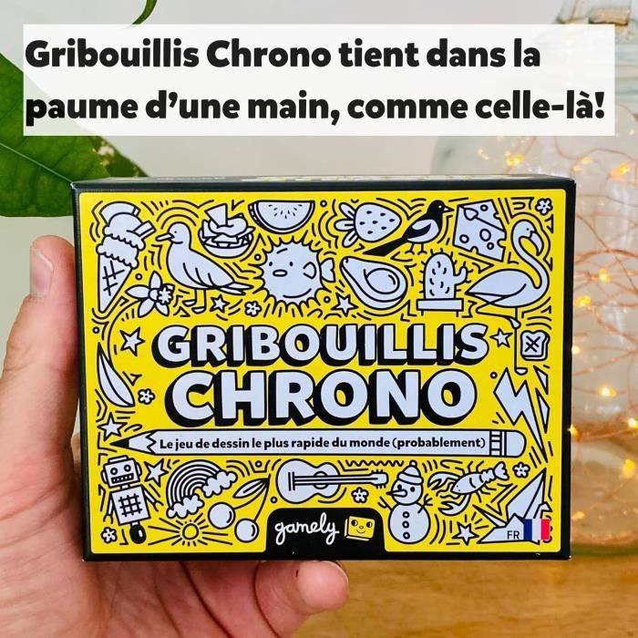 Gribouillis Chrono : Le Jeu De Dessin De Société Vivement Frénétique Et Gribouillis Chrono : Le Jeu De Dessin De Société Vivement Frénétique Et